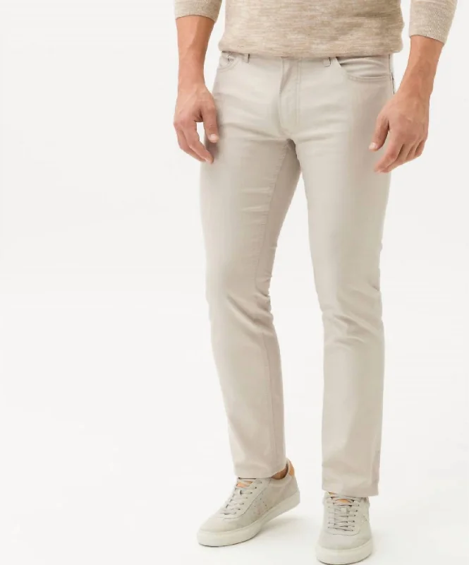 Cooper Fancy 5 Pocket Pants In Bone