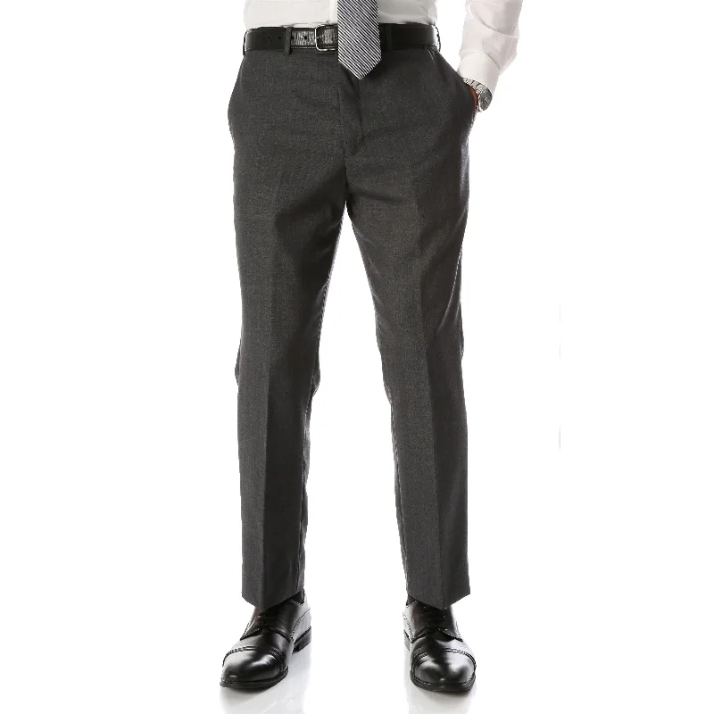 Fashionable Wear Ben Medium Grey Wool Blend Modern Fit Traveler Pants | Grey Wool Pants for Men Fashionable Wear Ben Medium Grey Wool Blend Modern Fit Traveler Pants | Grey Wool Pants for Men