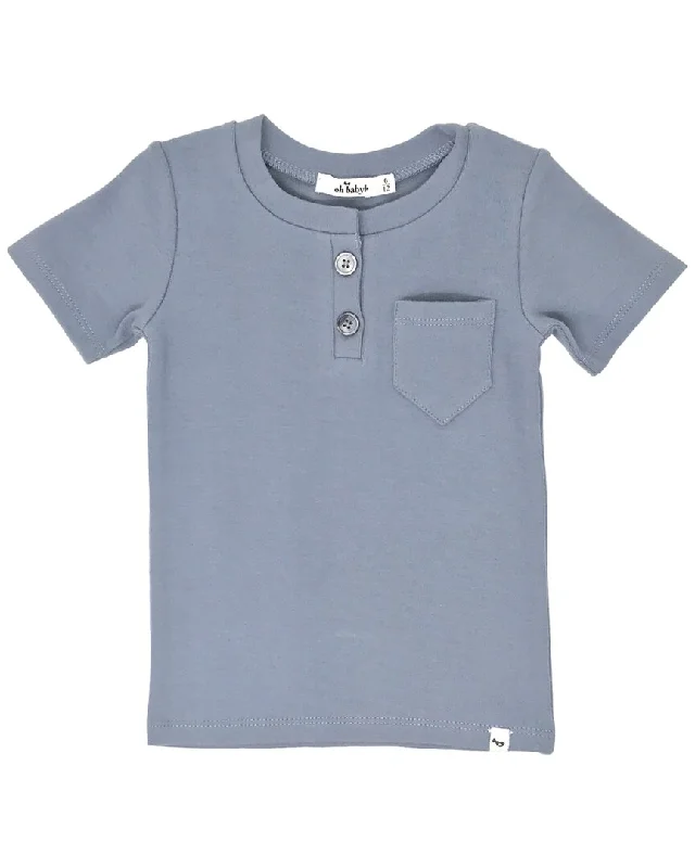 oh baby! Pocket Henley Shirt