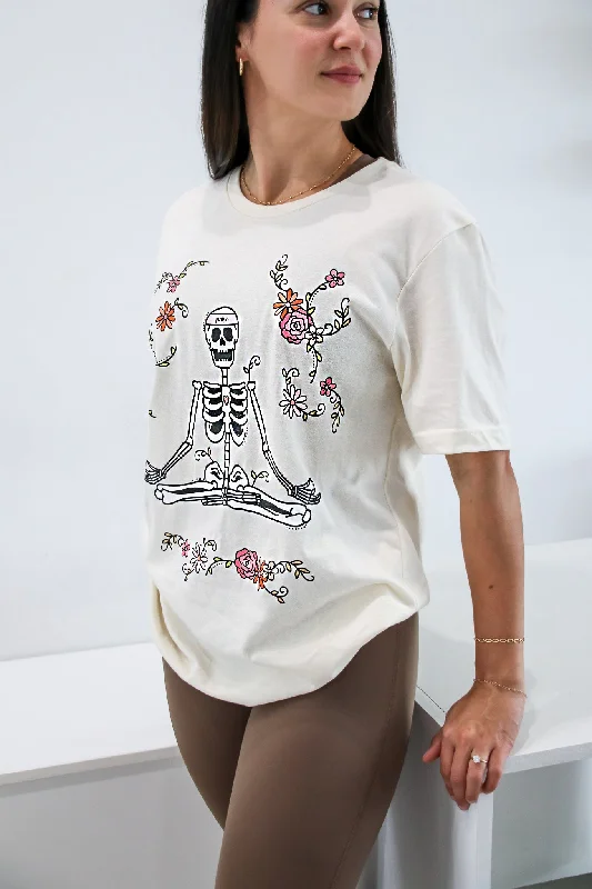 Yogi Skeleton Oversized Tee