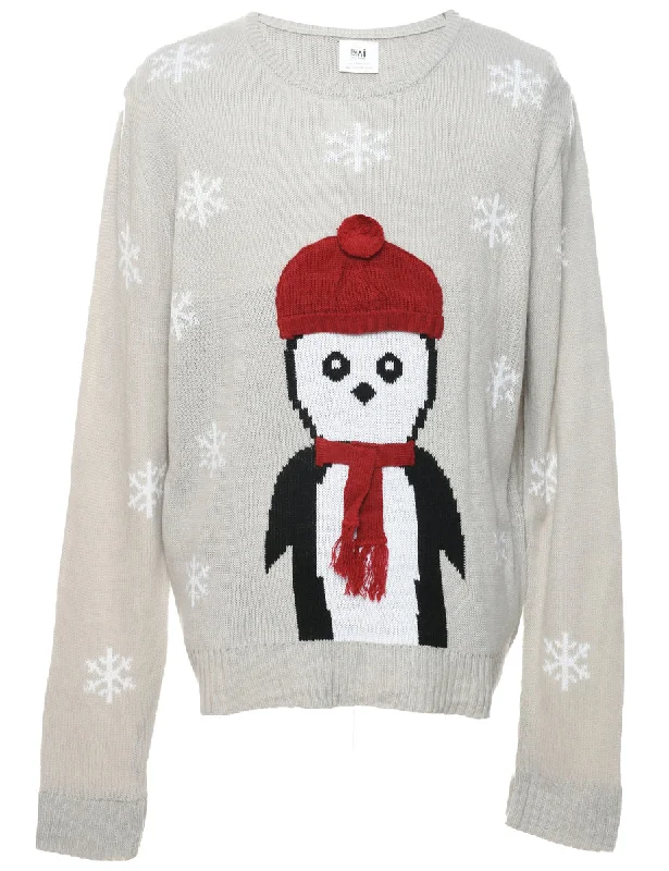 Urban Looks Festive Season Christmas Jumper - XL